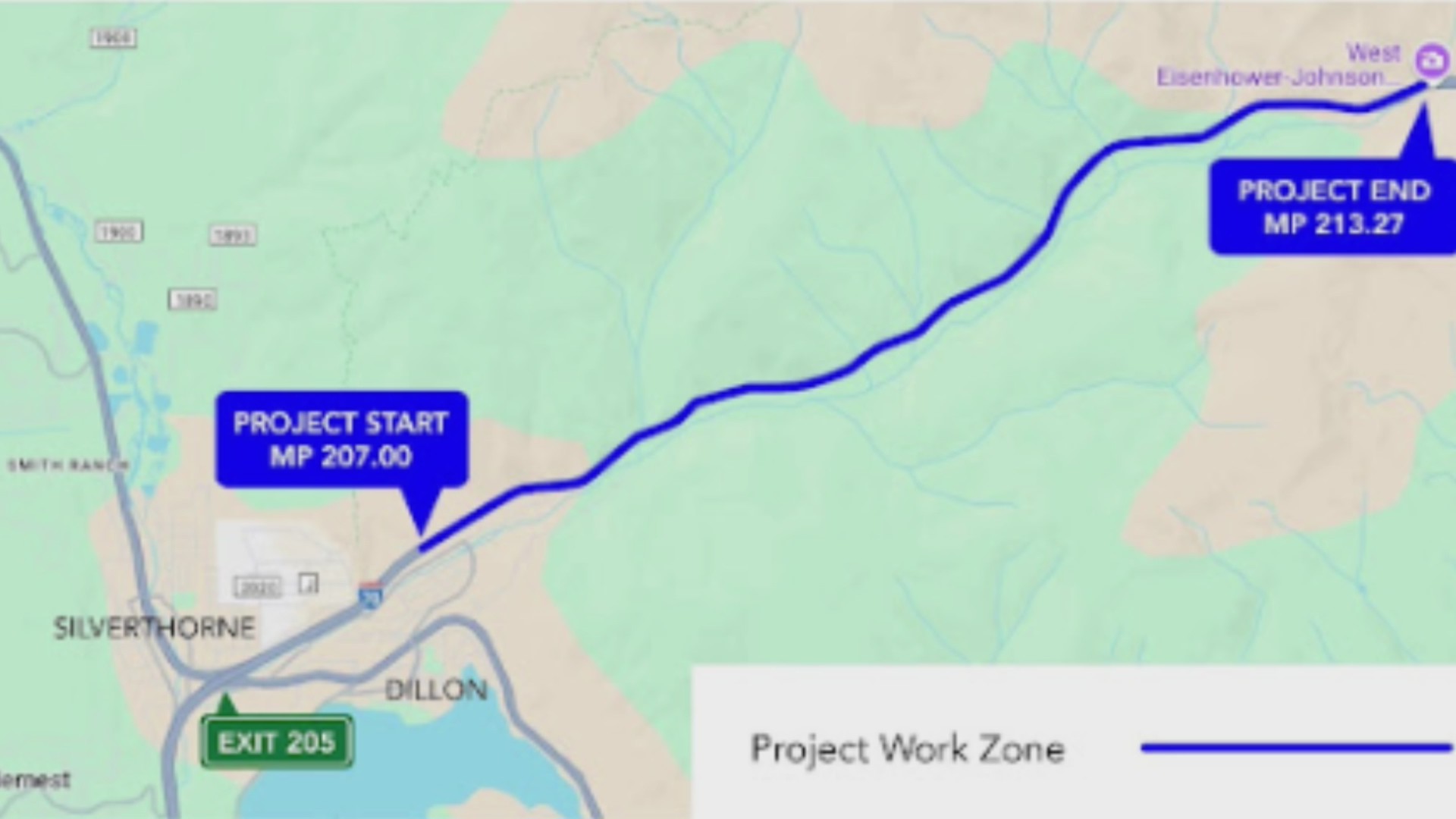 CDOT begins resurfacing lanes of I-70 between Silverthorn, Eisenhower ...