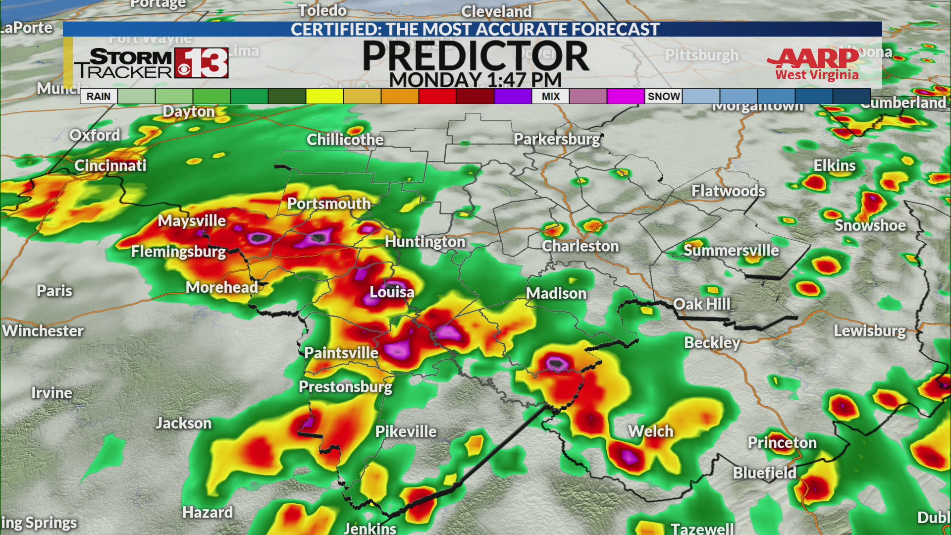 Monday Storm Update – WOWK 13 News