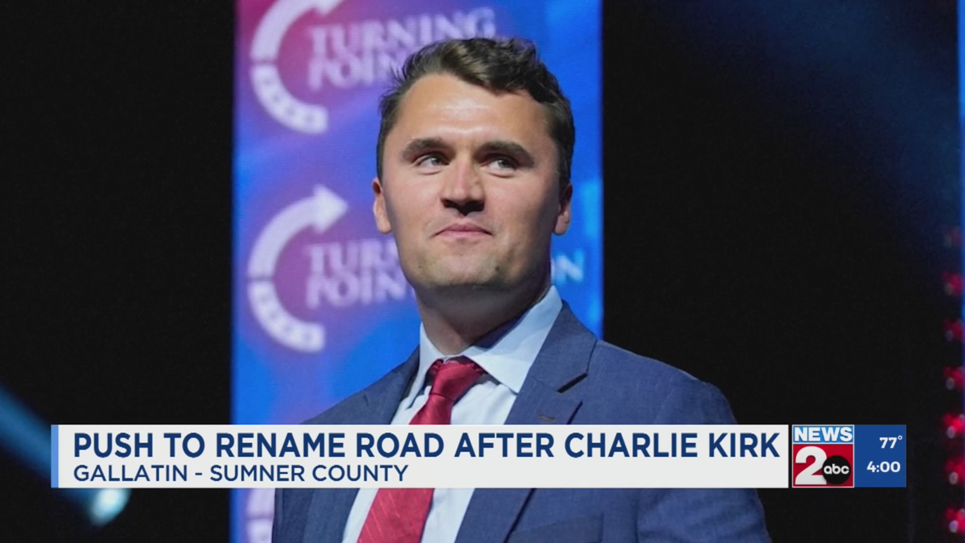 Push to rename Sumner County road after Charlie Kirk – WKRN News 2