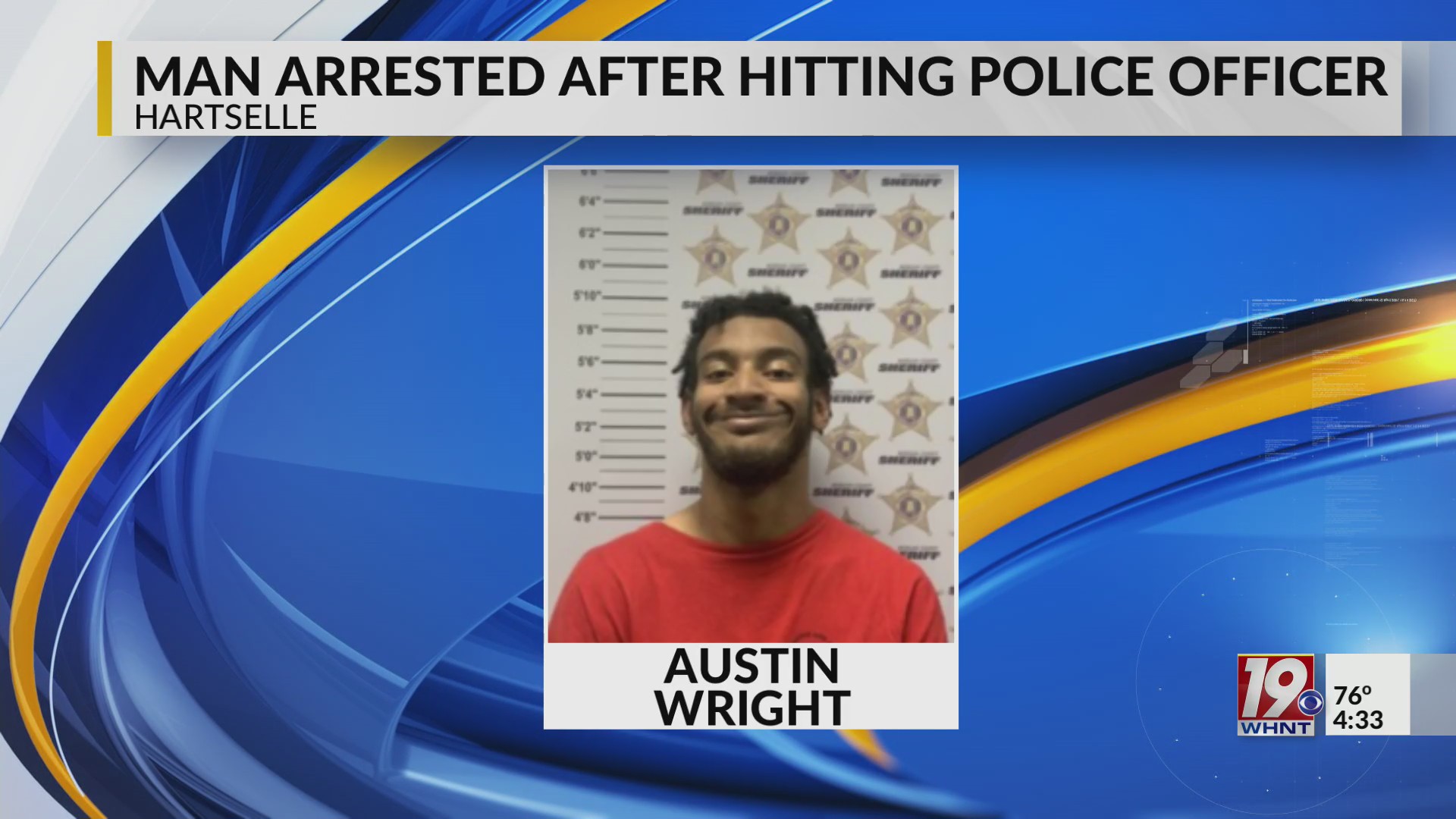Man Arrested After Hitting Police Officer | September 2, 2025 | News 19 ...