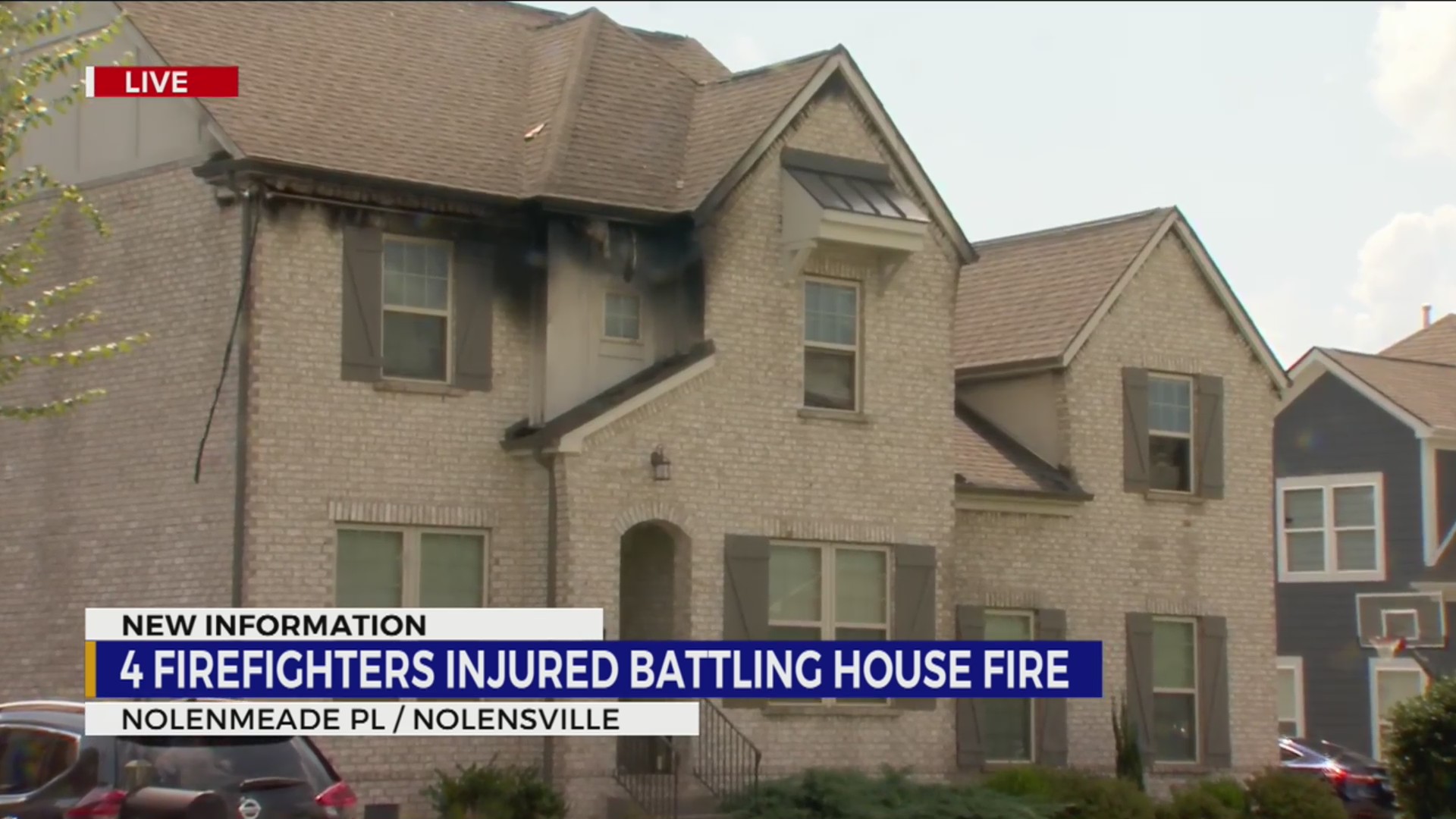 Firefighters hurt after house fire in Nolensville – WKRN News 2