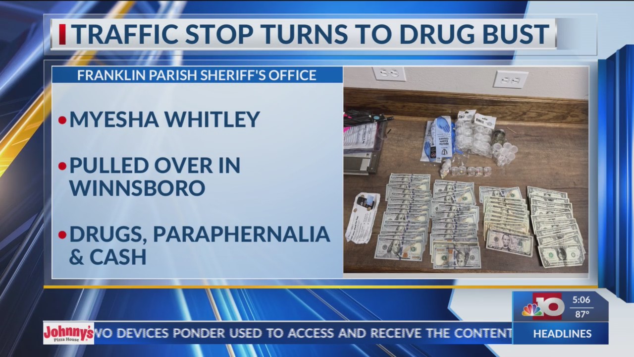 Franklin Parish traffic stop lands driver in jail for drug offenses ...