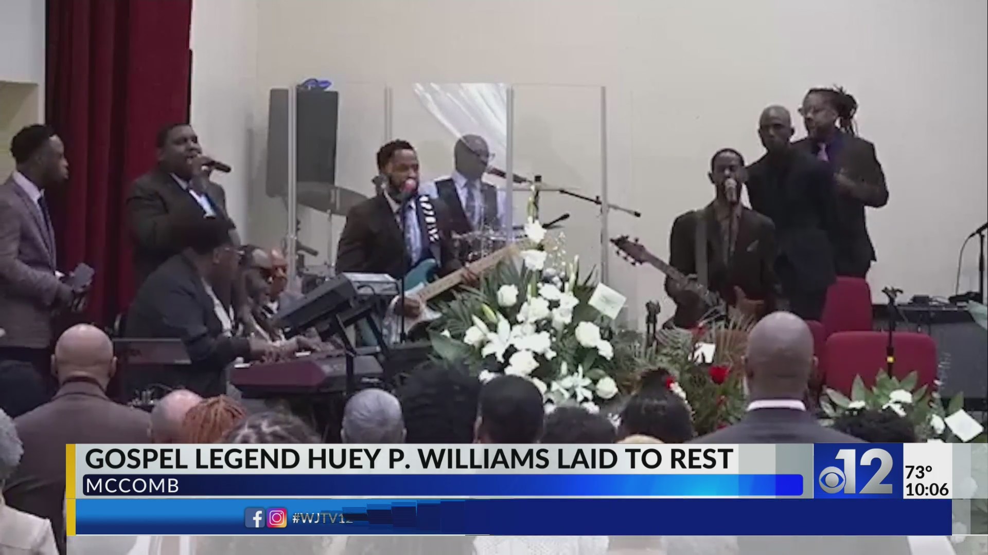 Gospel legend Huey P. Williams laid to rest – WJTV