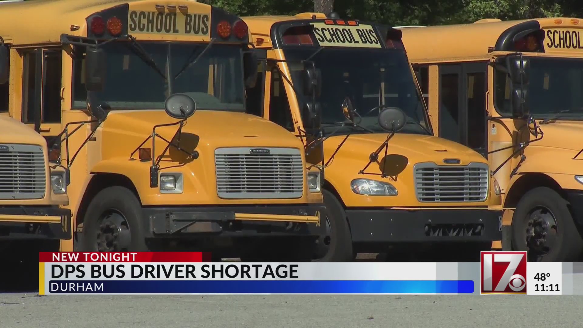 Durham schools dealing with bus driver shortage – CBS17.com