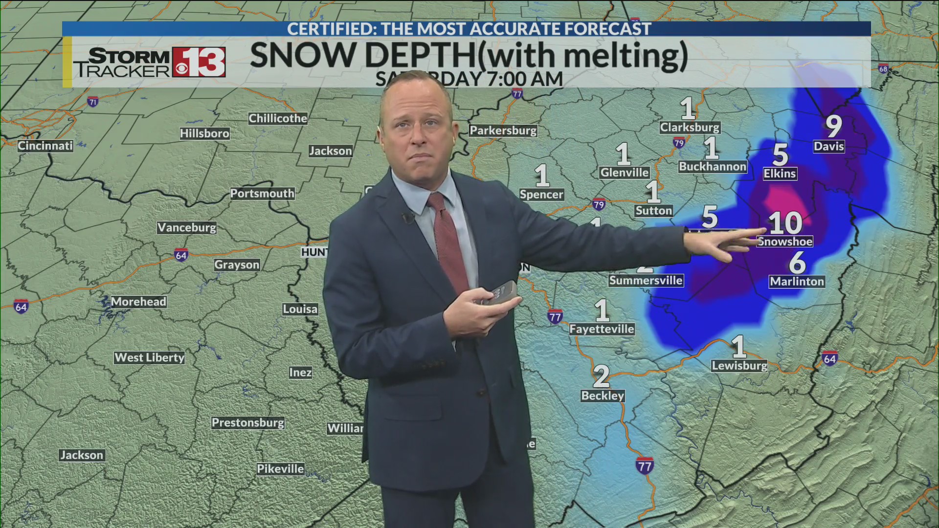 Rain and snow moving in this week! – WOWK 13 News