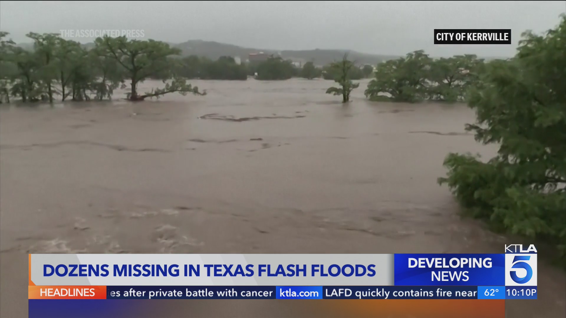 At least 24 people killed in Texas flooding; two dozen girls missing ...