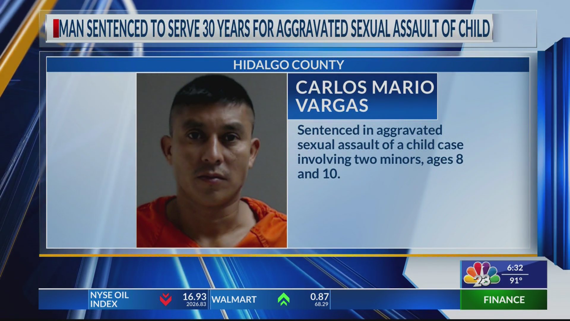 Man sentenced to serve 30 years for Aggravated Sexual Assault of a ...