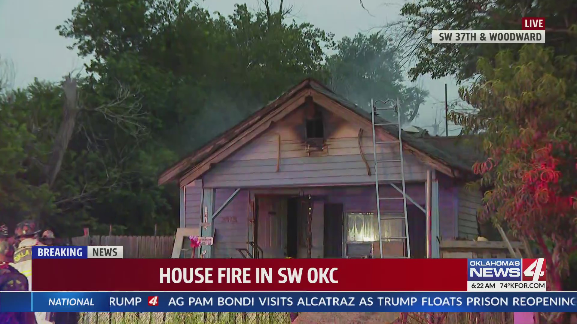 Emergency crews respond to house fire in SW Oklahoma City – KFOR.com ...