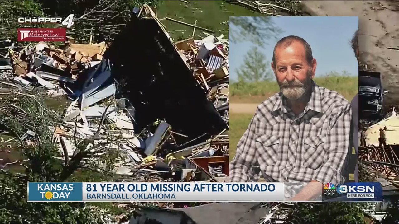 Man still missing after deadly Oklahoma tornado – KSN-TV