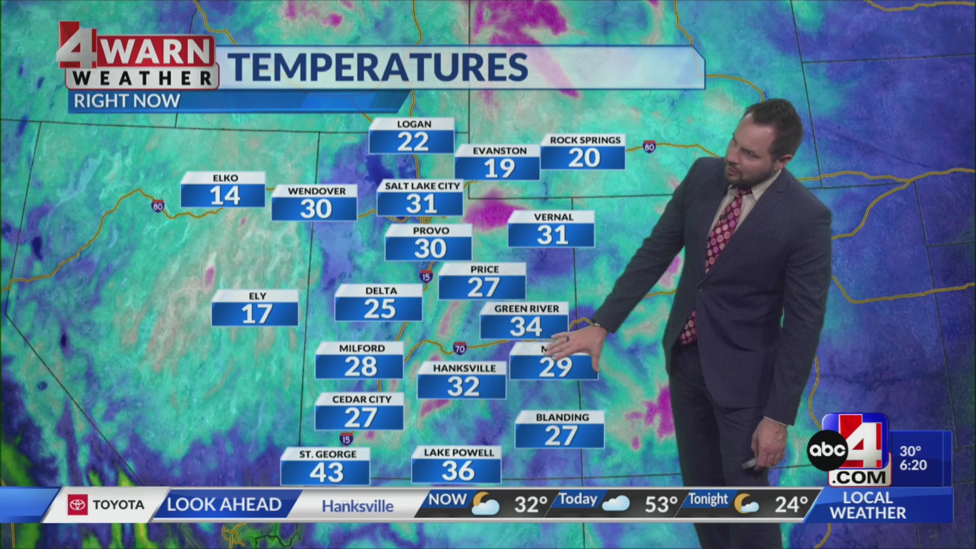 Cold Wednesday in store across Utah with chilly sunshine – ABC4 Utah
