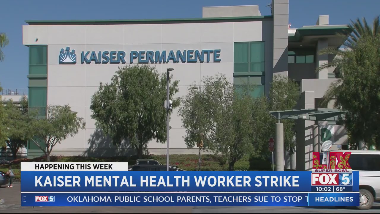 Southern California Kaiser Permanente mental health workers set to ...