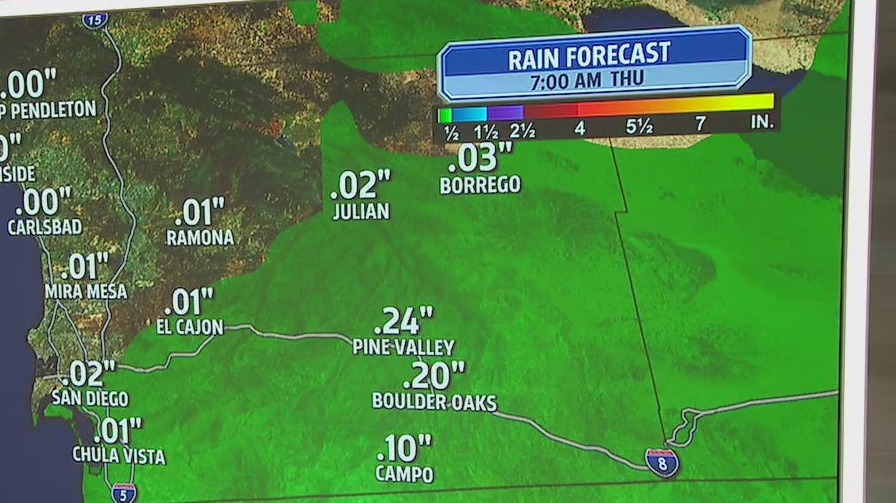 Rain is on the forecast for San Diego County – FOX 5 San Diego &amp; KUSI News