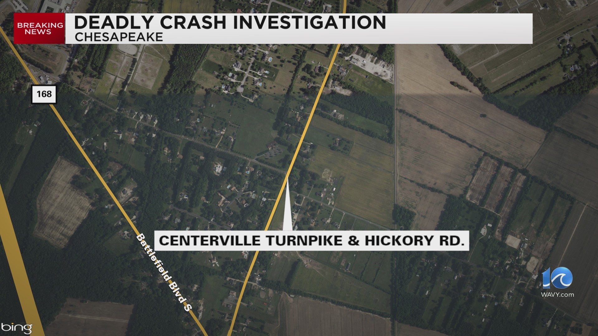 CPD: Driver dies following crash on Centerville Turnpike – WAVY.com