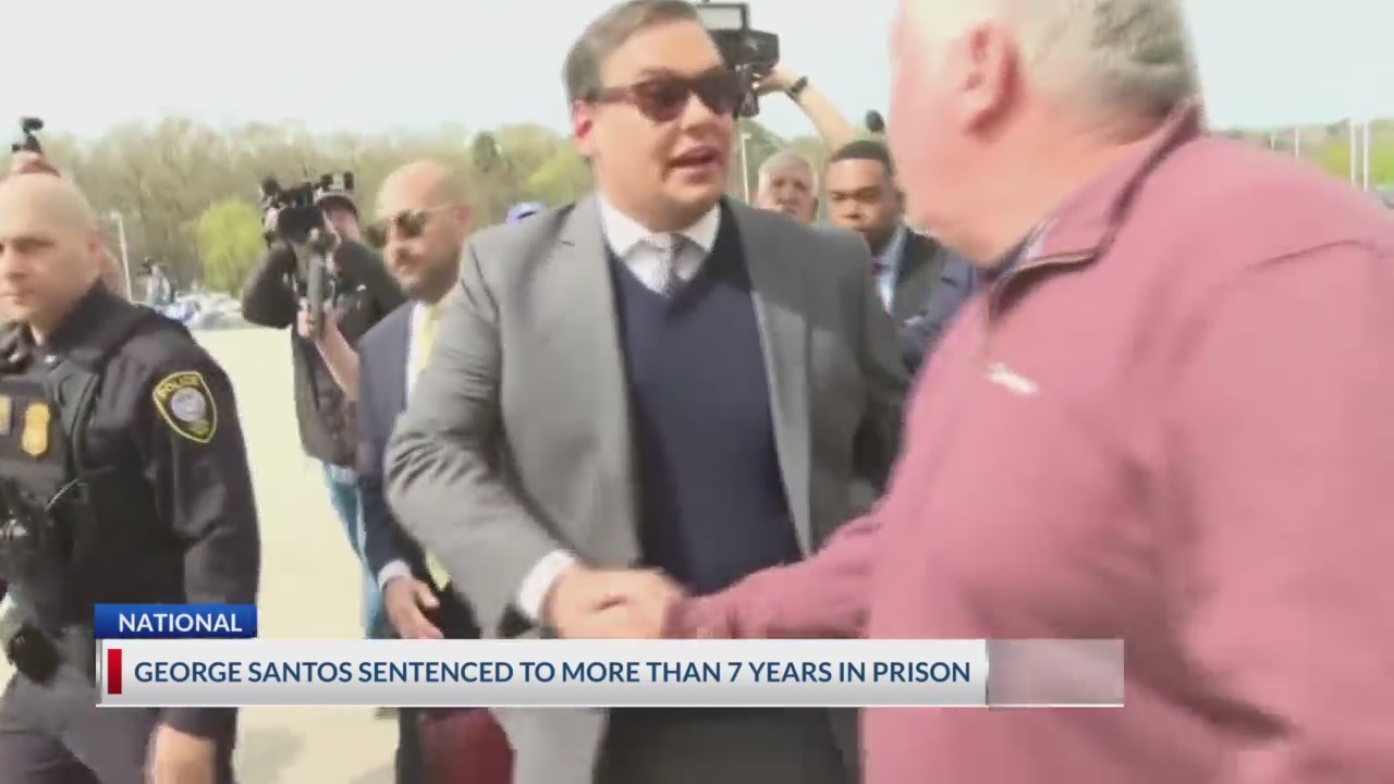 George Santos sentenced to more than 7 years in prison – KTSM 9 News