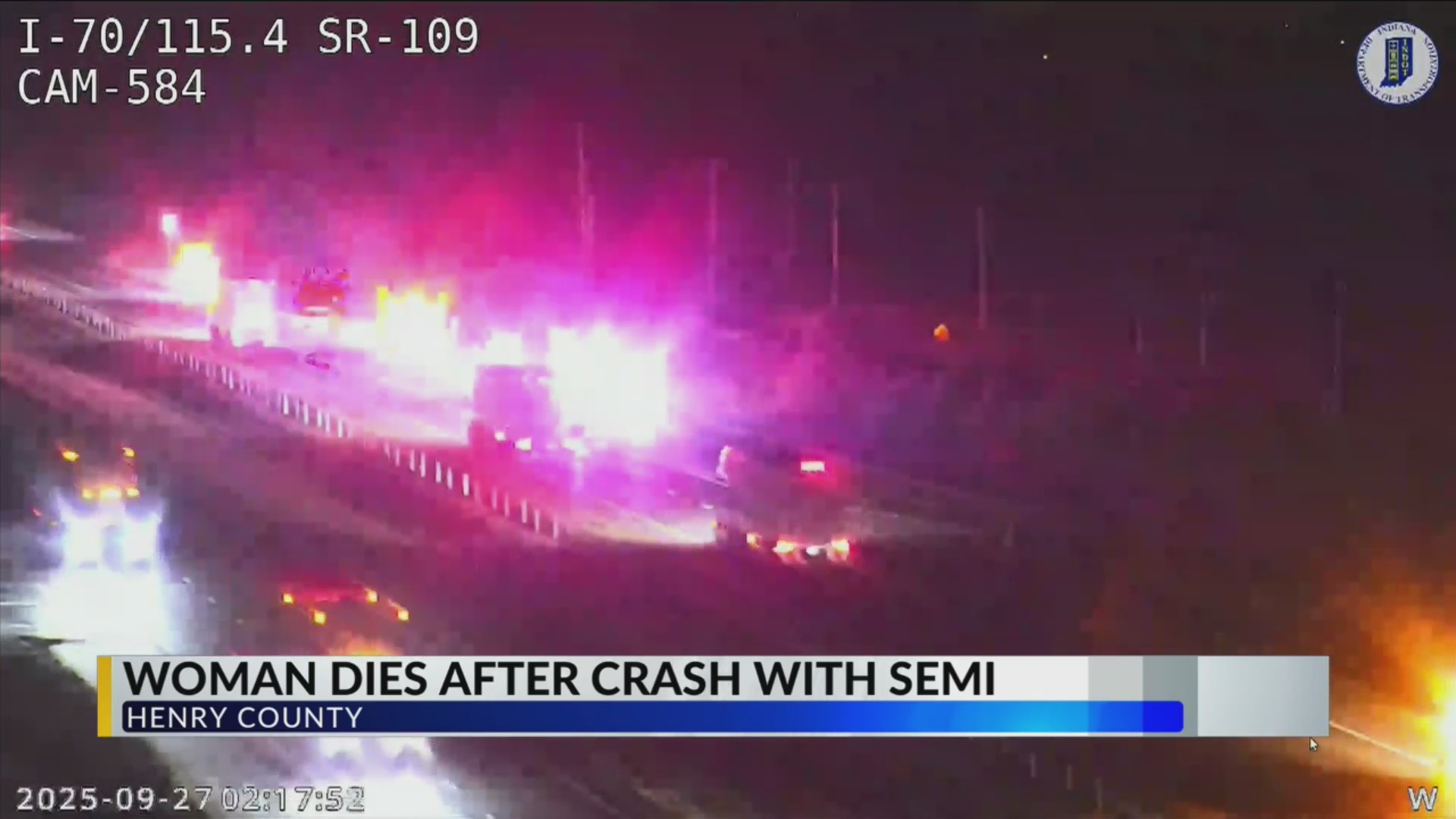 Knightstown woman killed in semi crash in Henry County – Fox 59