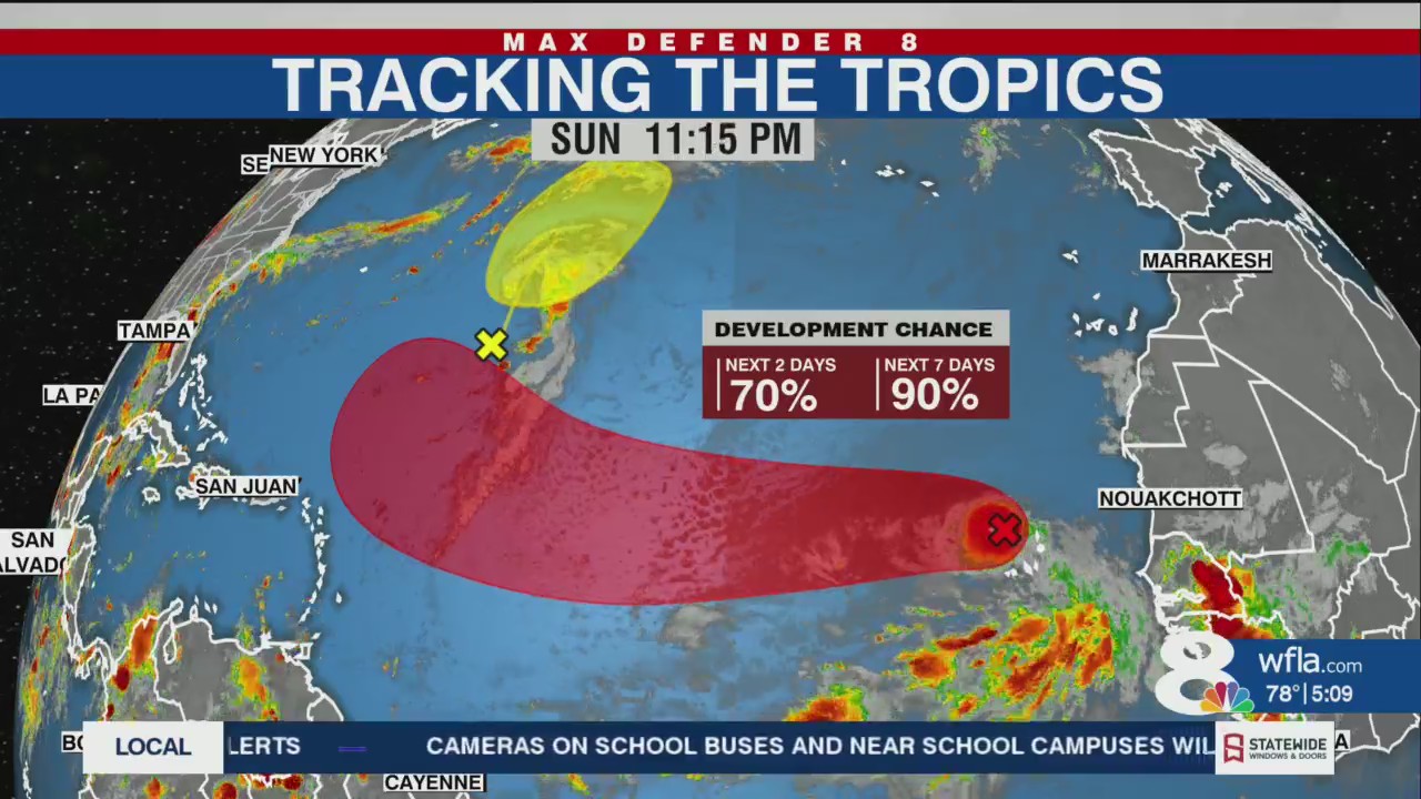 Tropical depression to form this week in Atlantic: NHC – WFLA