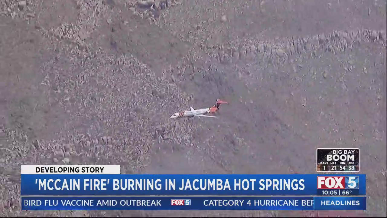 McCain Fire burning in rural East County – FOX 5 San Diego & KUSI News
