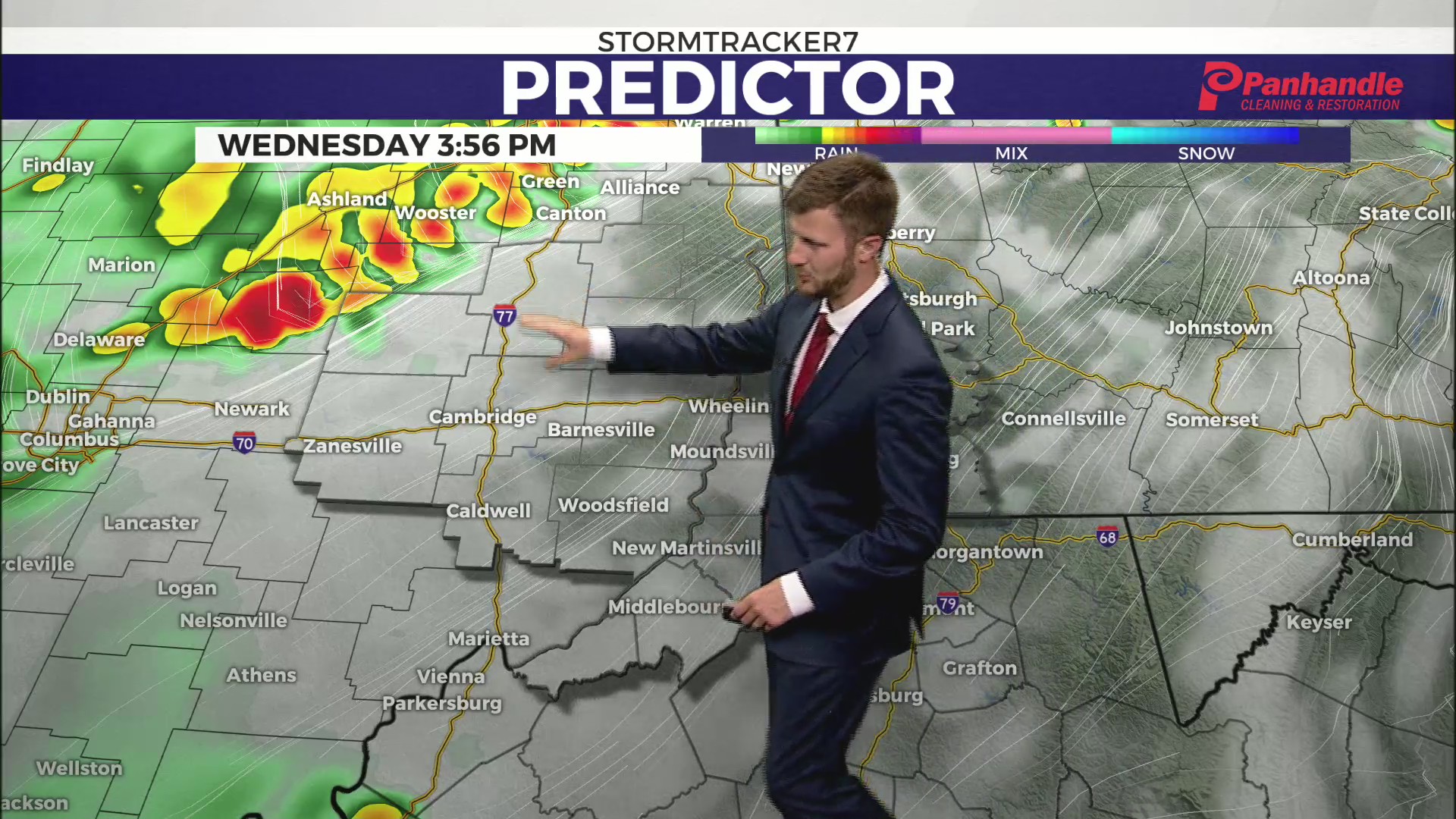 Severe Storms move through the region this afternoon – WTRF