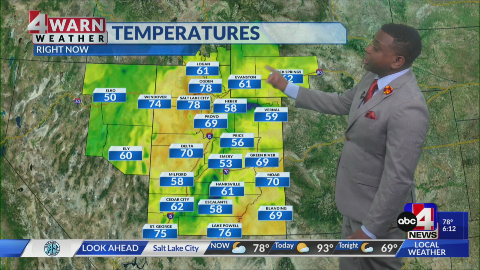Possible pop-up thunderstorms before warming and drying trend in Utah ...