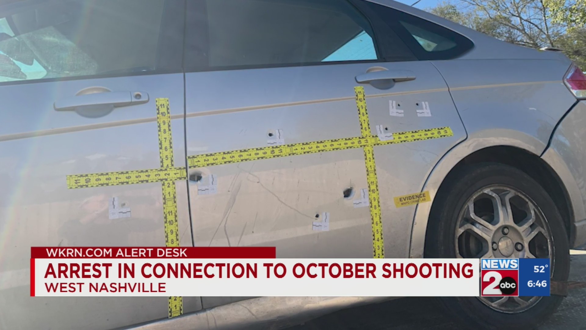 Suspect charged in October shooting – WKRN News 2