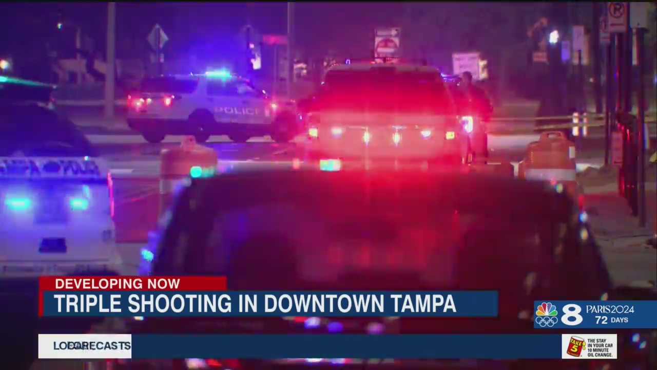 3 hurt after shooting in downtown Tampa – WFLA
