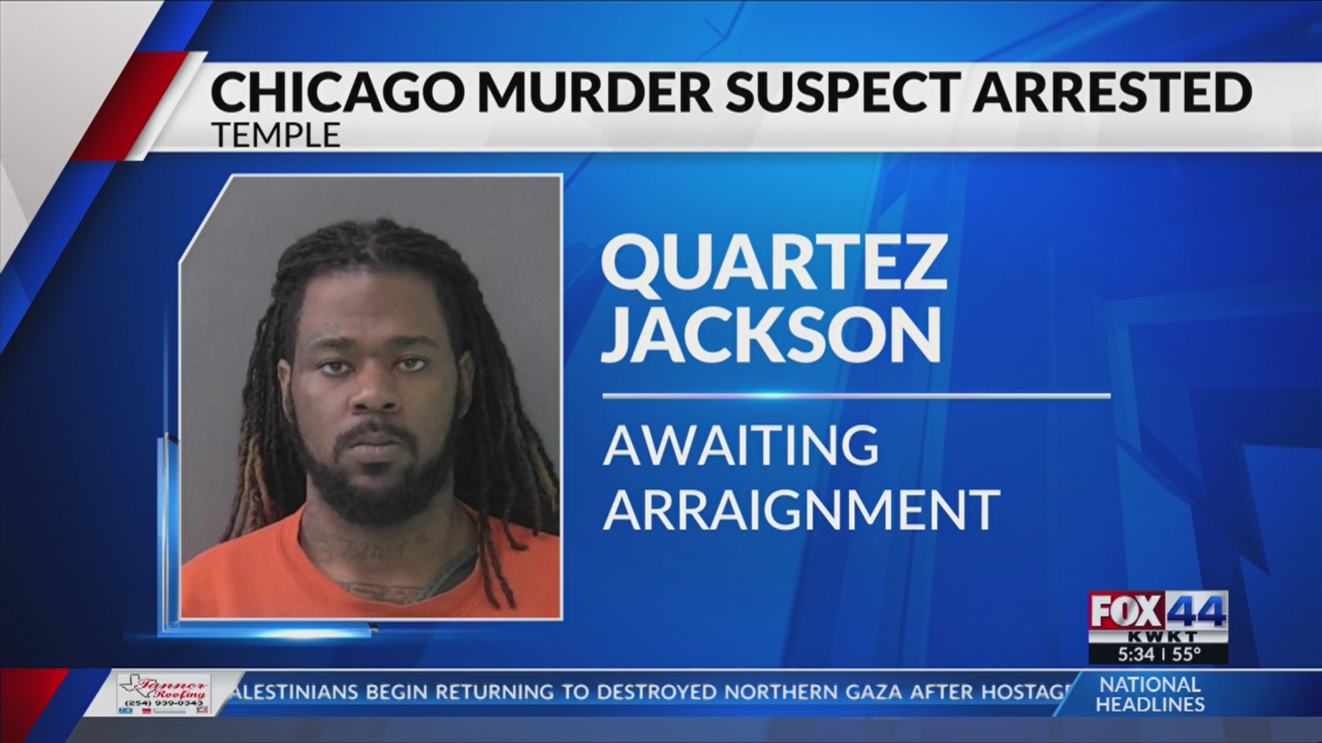 Suspect in Chicago murder arrested in Temple – KWKT – FOX 44