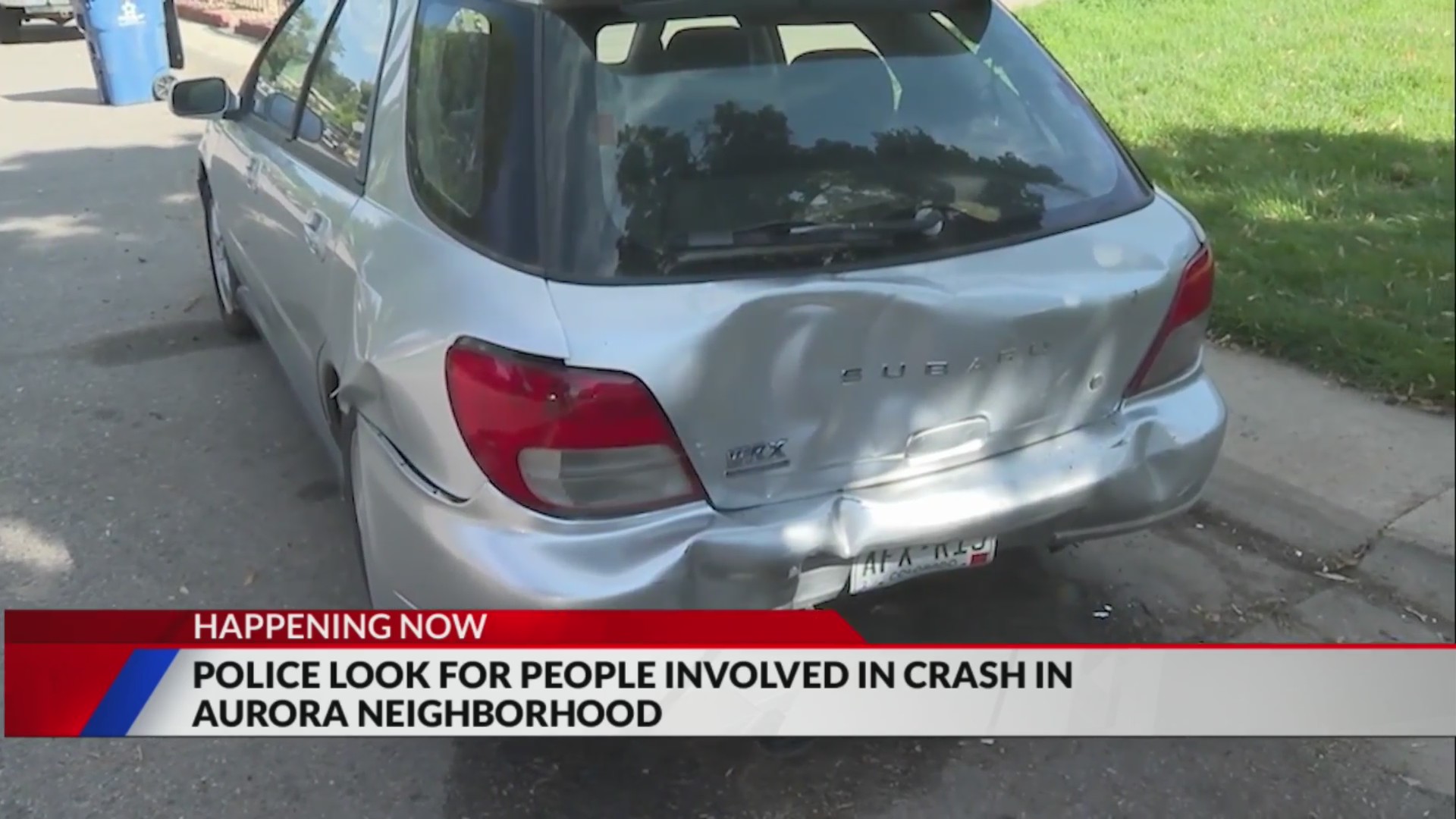 Police look for people involved in crash in Aurora neighborhood – FOX31 ...