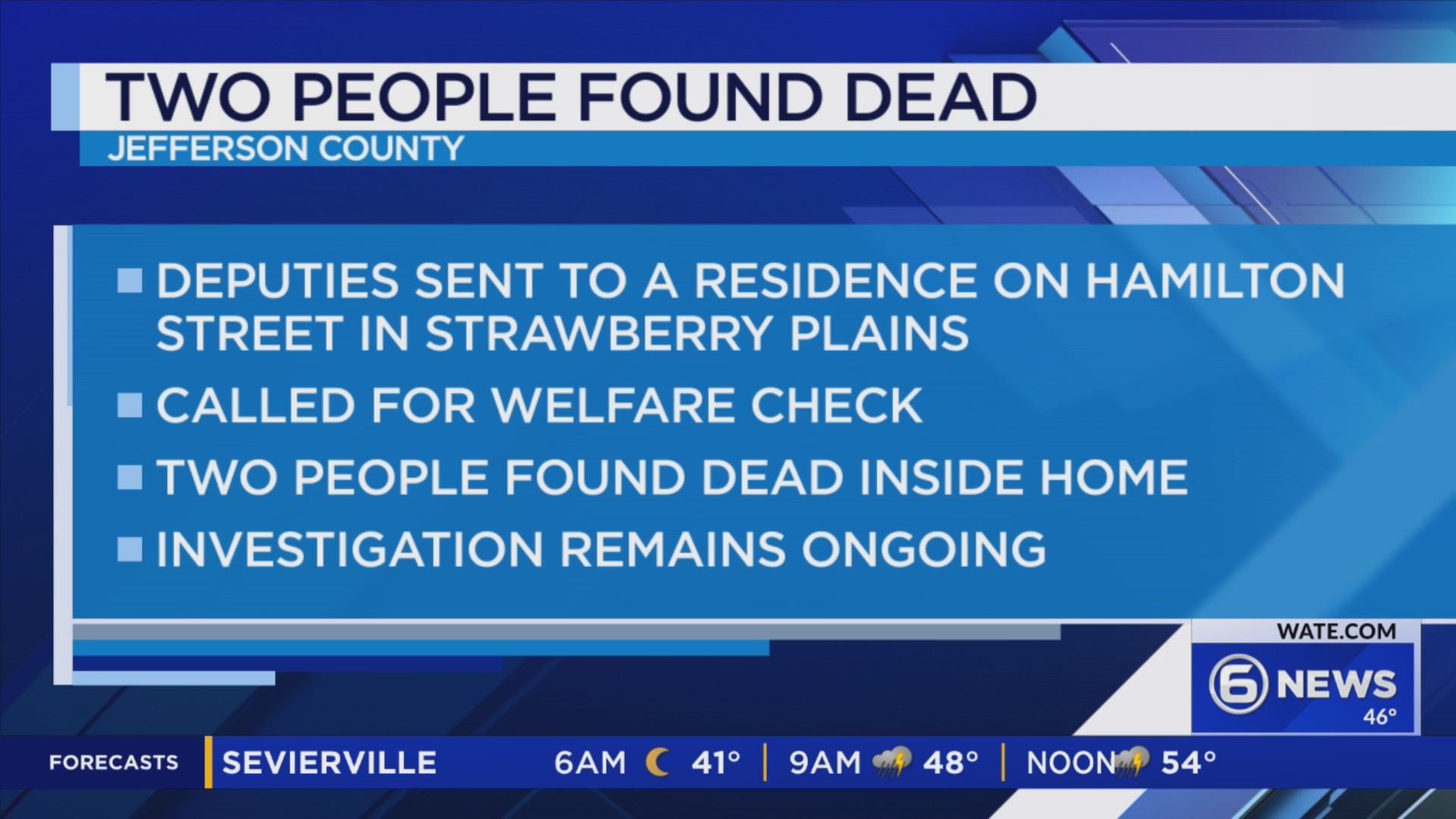 Two found dead during welfare check in Jefferson County – WATE 6 On ...