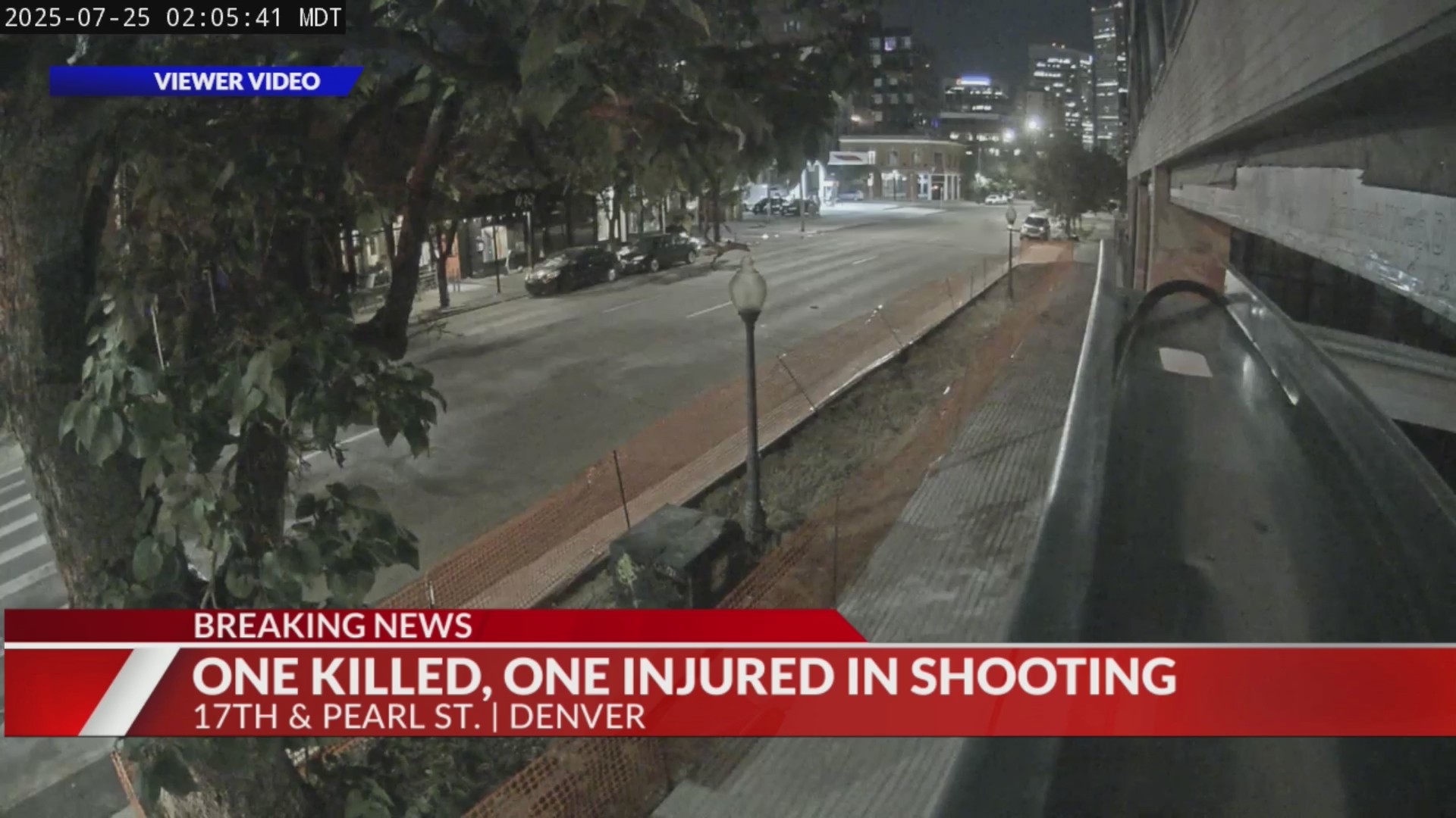 1 dead, 1 injured in early Friday shooting on Pearl Street in Denver ...