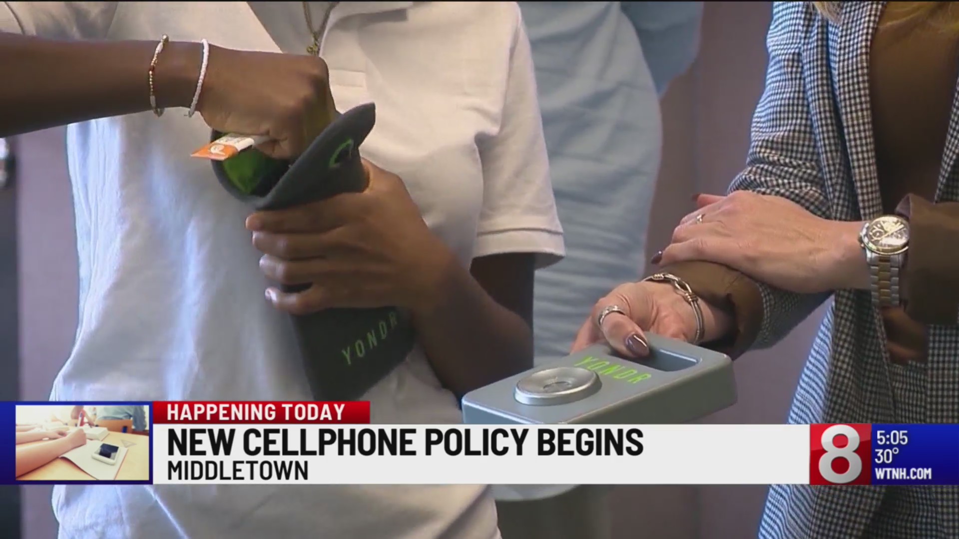 New Cell phone policy begins in Middletown schools – WTNH.com