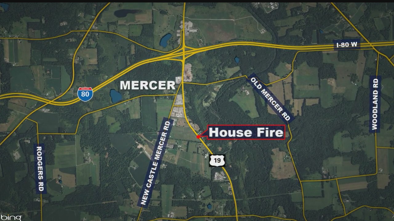 Woman revived after Mercer County house fire – WKBN.com
