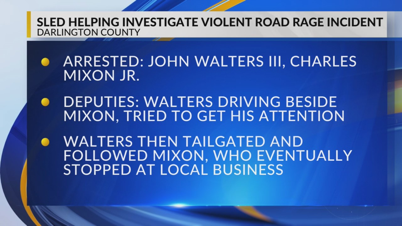 Road rage incident leads to 2 arrests in Hartsville area, deputies say ...