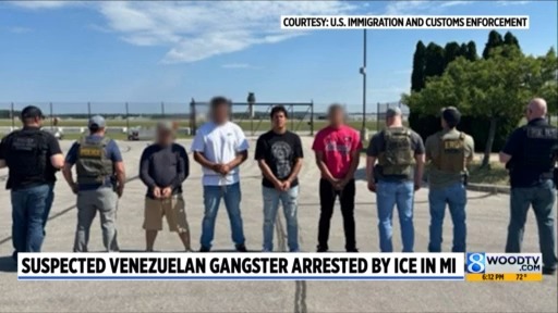 Suspected Venezuelan gangster arrested by ICE in Traverse City – WOODTV.com