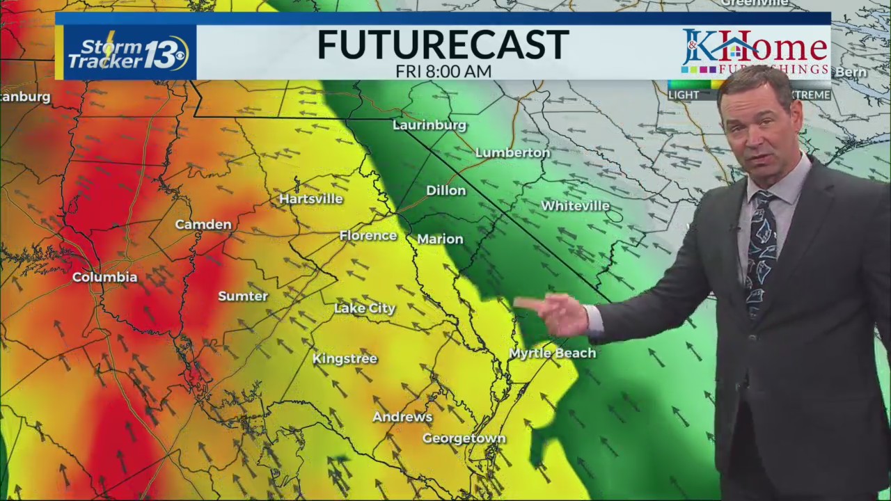 Nice start to the week but tropical moisture could bring heavy rain ...