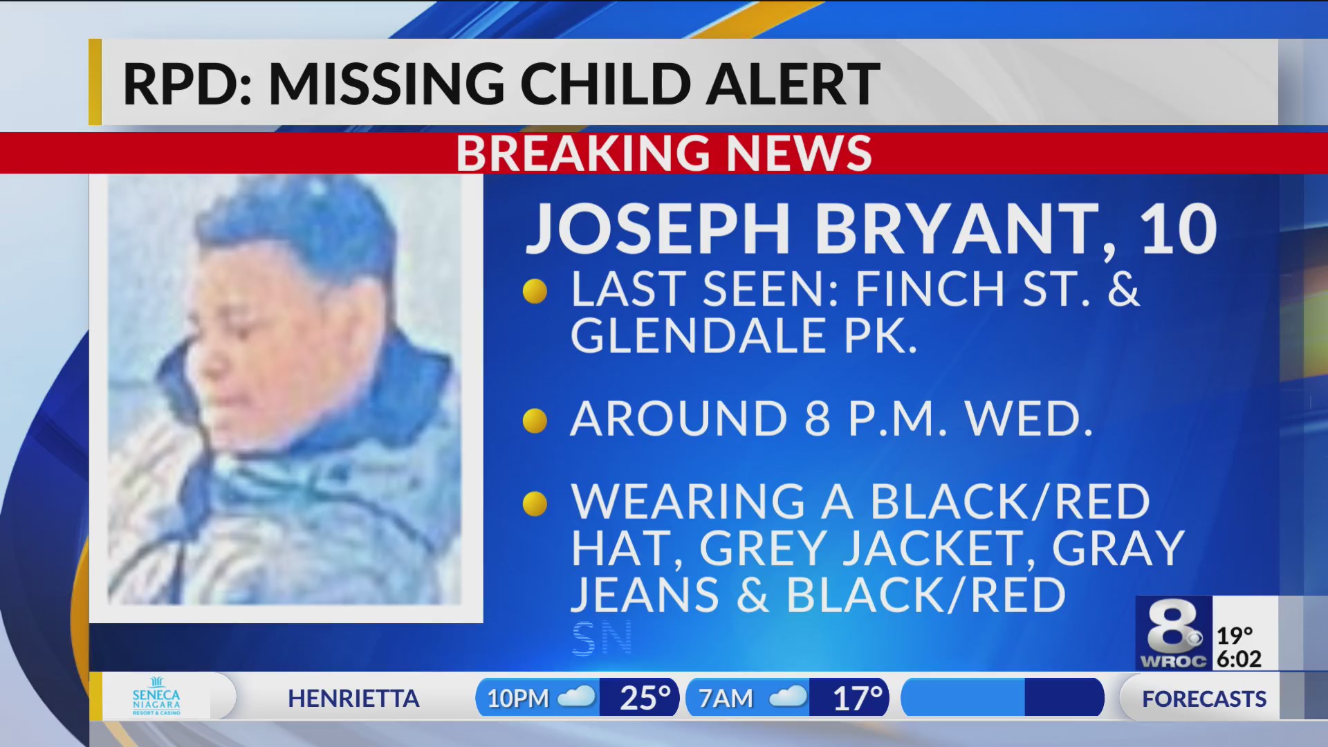 Missing child: Have you seen Joseph Bryant? – RochesterFirst