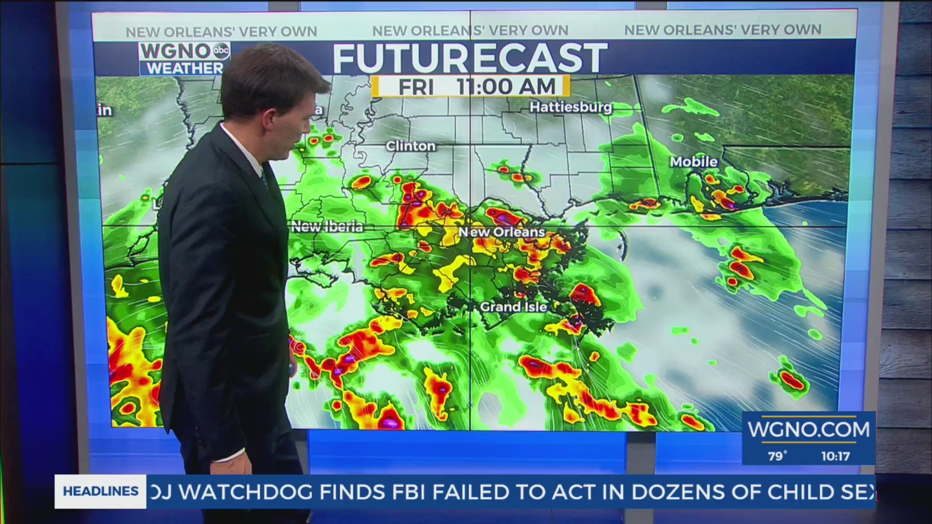 Quiet tonight with more rain on Friday – WGNO