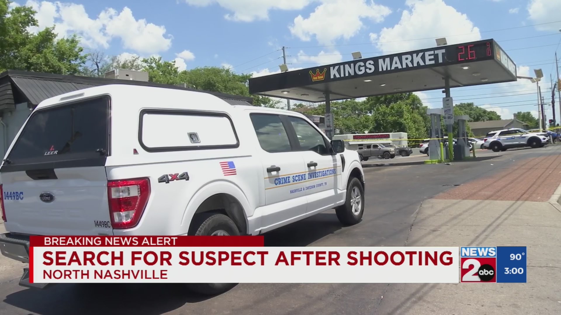Search for suspect underway after North Nashville shooting – WKRN News 2