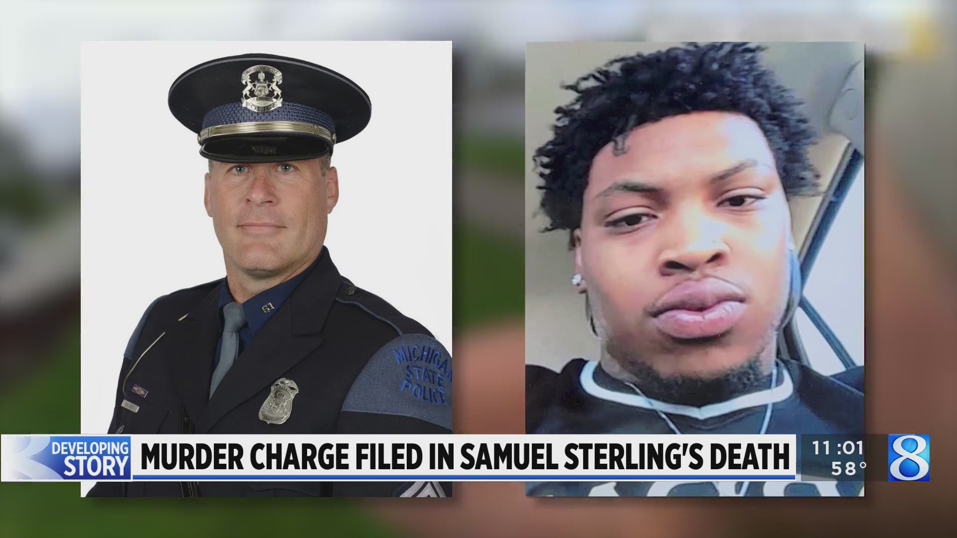 Murder charge filed in Samuel Sterling’s death – WLNS 6 News