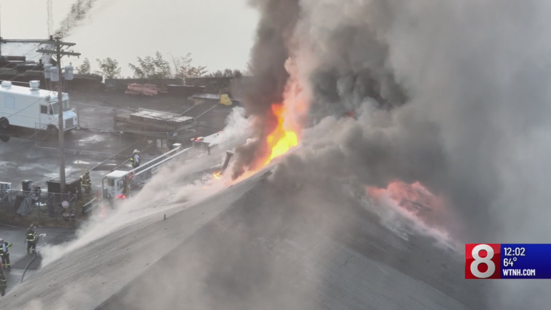 Crews respond to large fire in New Haven – WTNH.com
