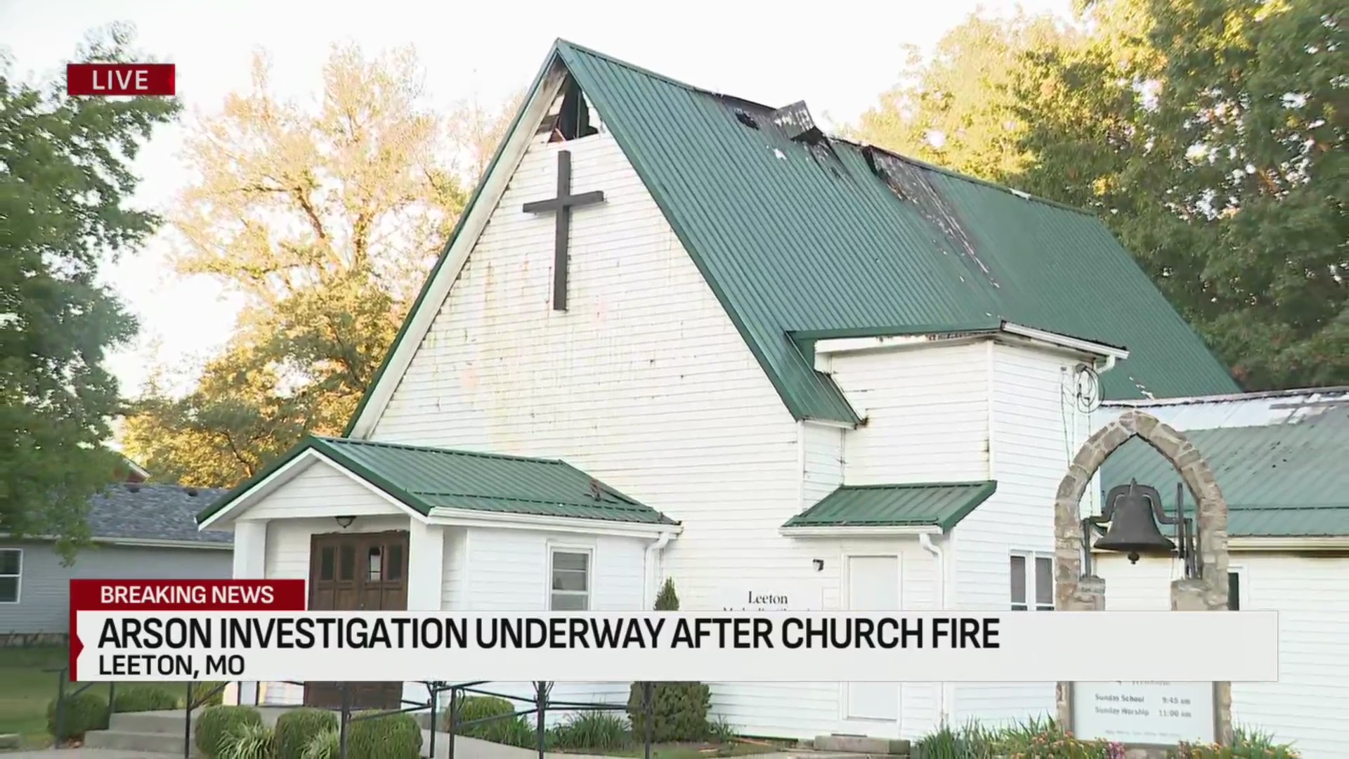 Arson investigation underway after church fire in Johnson County ...