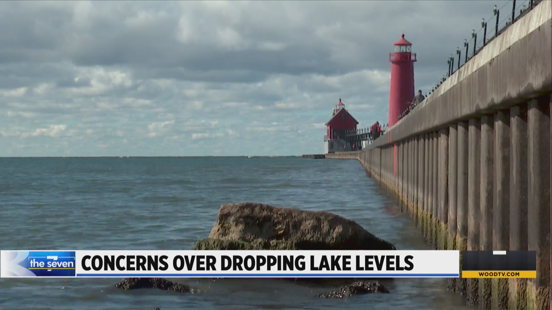Lake Michigan water level nears average after volatile stretch