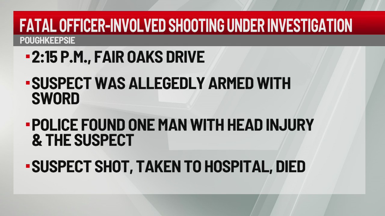 Fatal officer-involved shooting in Poughkeepsie under investigation ...