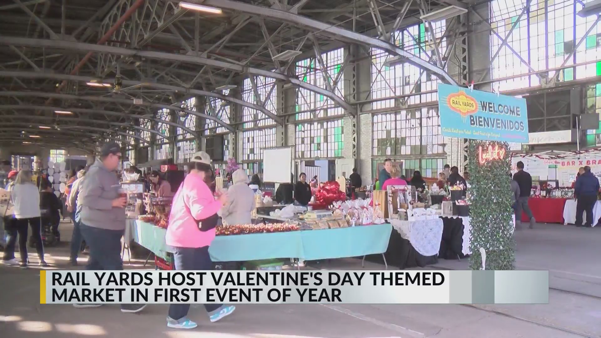 Valentine Market celebrating love at Rail Yards – KRQE NEWS 13 ...