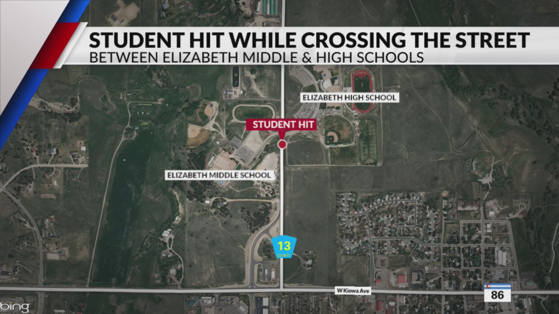 Student hit by vehicle while crossing street near schools in Elizabeth ...