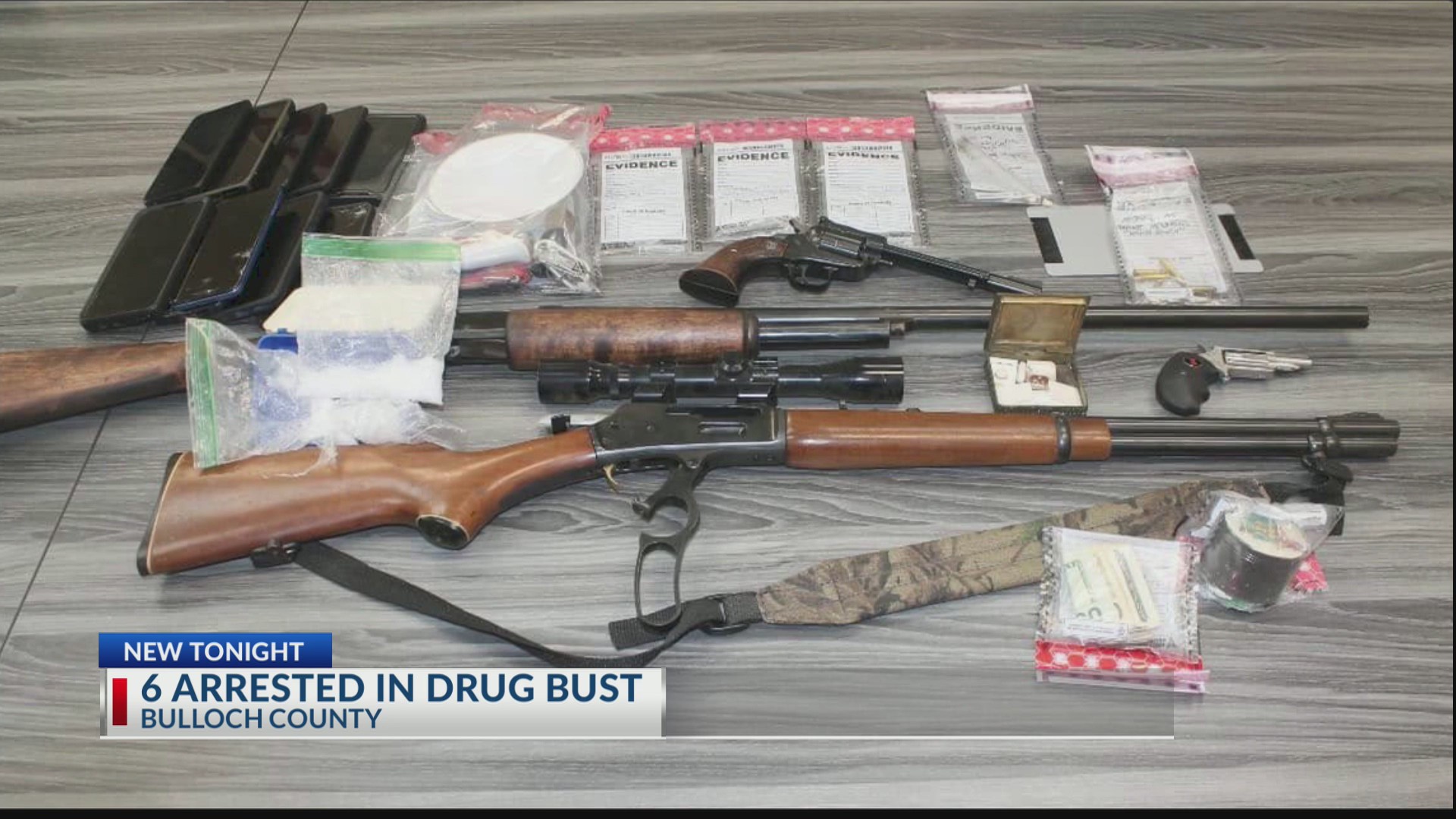 6 arrested on drug, gun charges in Bulloch County – WSAV-TV
