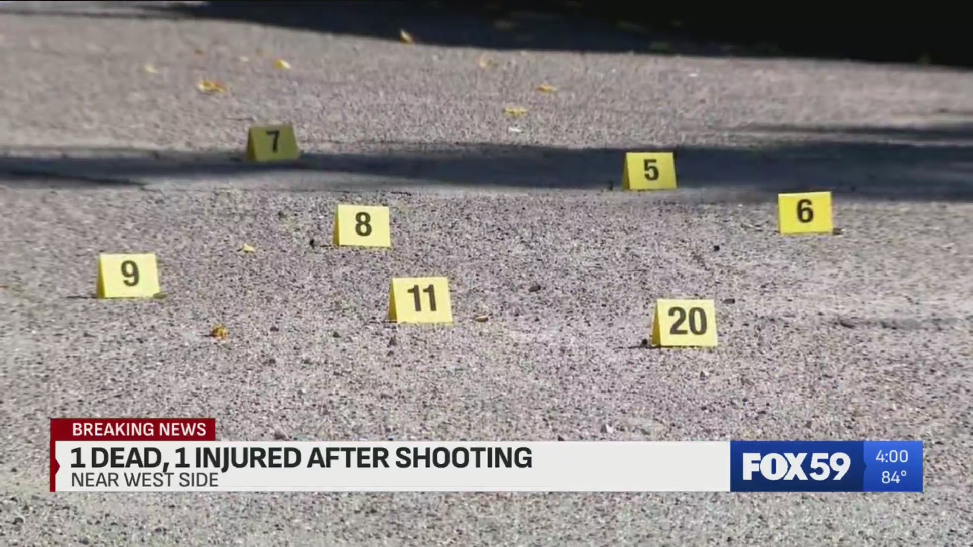 1 dead, 1 injured after near west side shooting – Fox 59