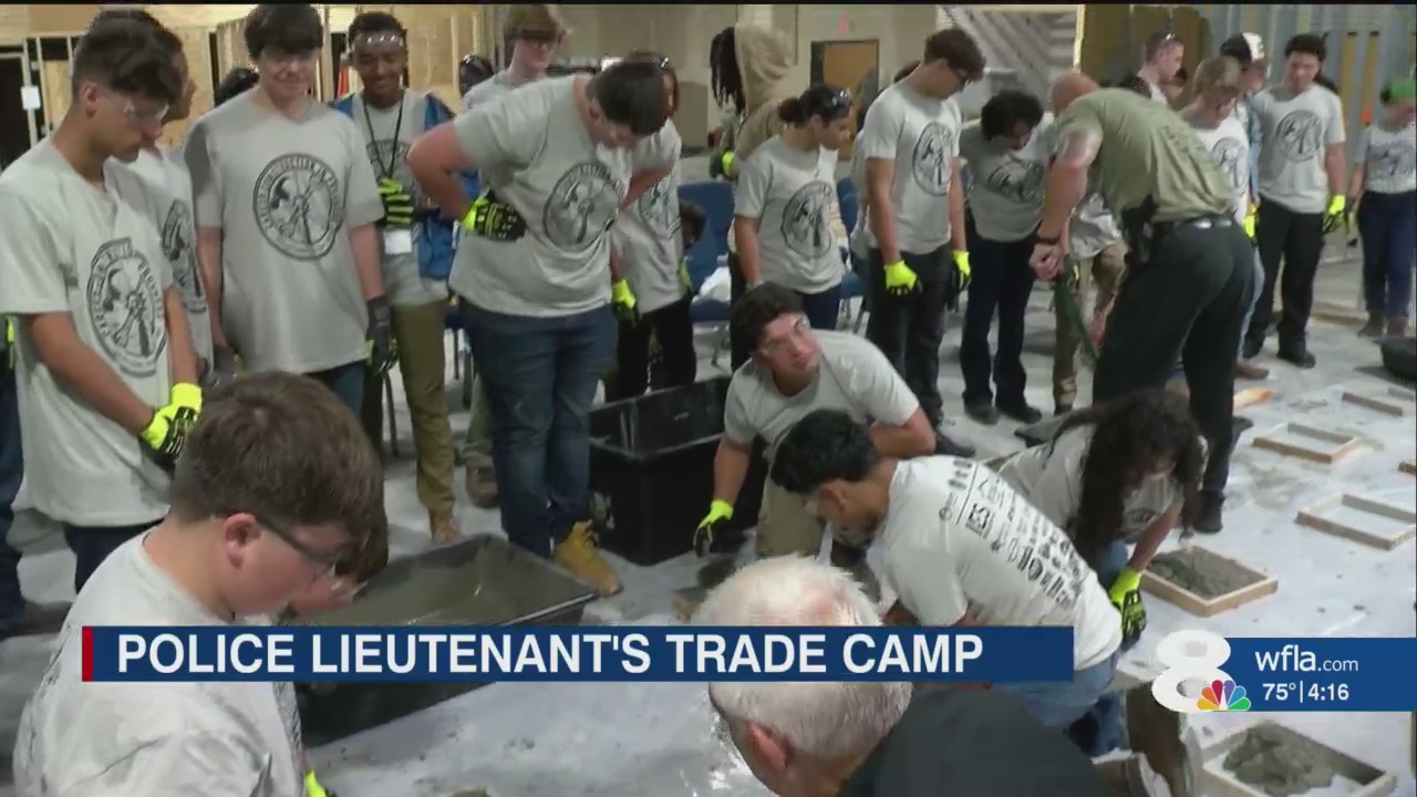 Lakeland PD’s Trades Academy aims to build relationships, teach trade
