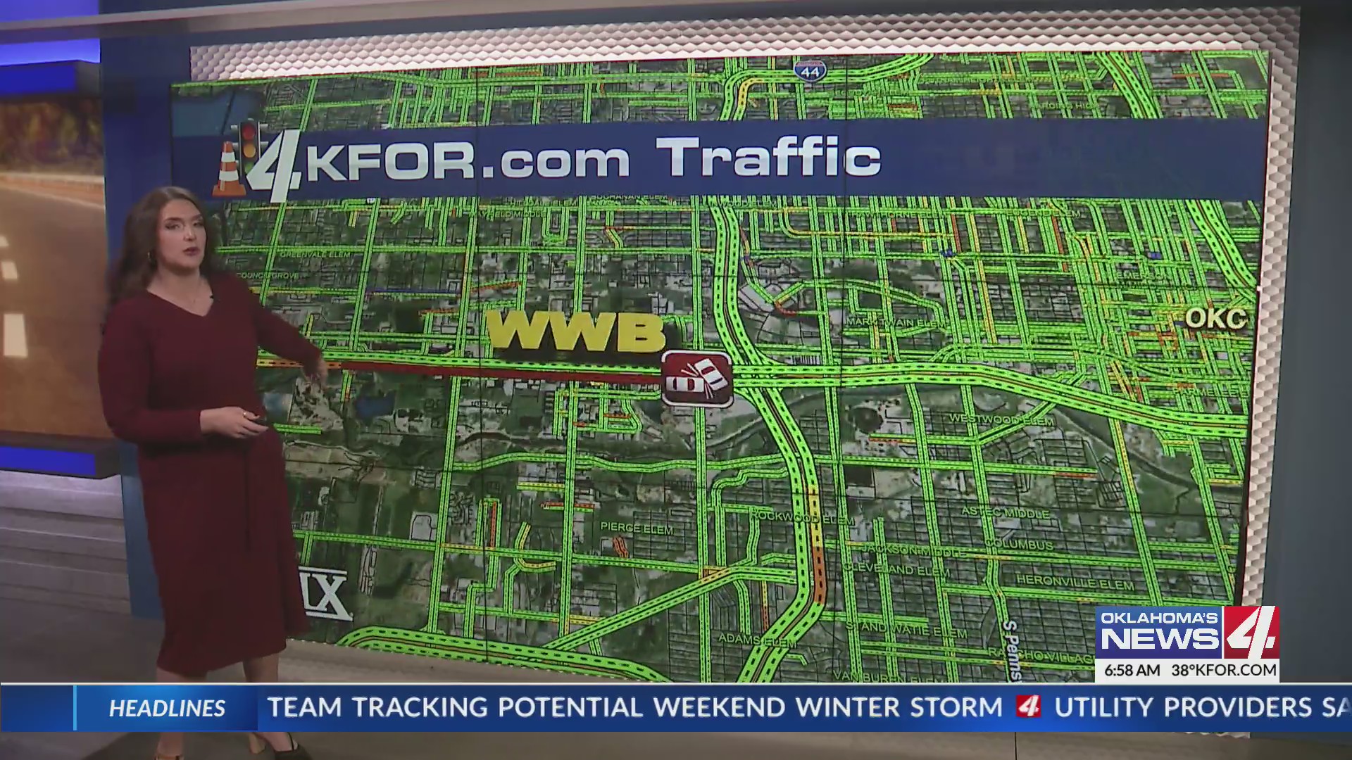 Multiple crashes delaying traffic in Oklahoma City metro – KFOR.com ...