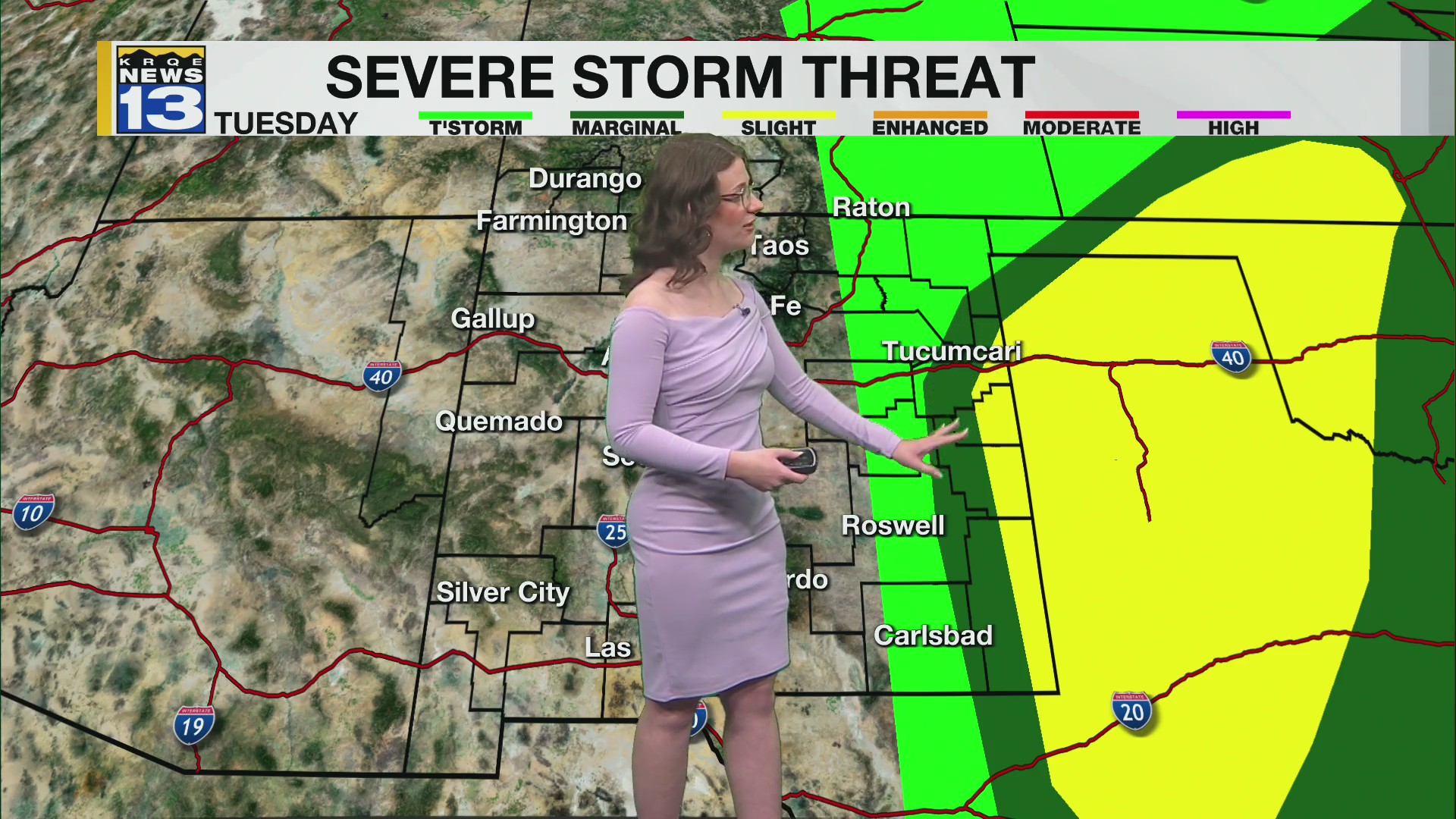 Warmer afternoon with rain on the way – KRQE NEWS 13 – Breaking News ...