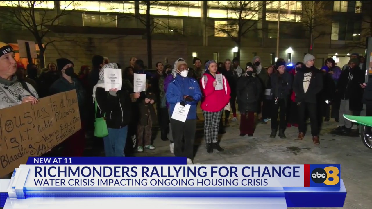 Richmonders rally for emergency action after water crisis and amid ...